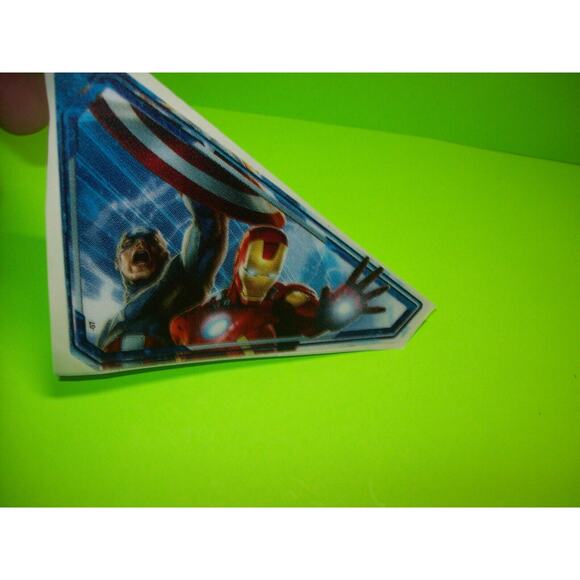The Avengers Pinball Machine Apron Decal Left Side Only NOS Original 2012 - Picture 2 of 4
